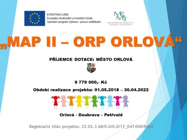 MAP II - ORP Orlová - 02_17_047 Místní akční plány rozvoje vzdělávání II - 0 - 