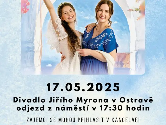 Zájezd do divadla - muzikál MAMMA MIA!