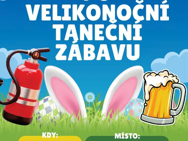 Povelikonoční zábava (SDH Doubrava) - 0 - Hasičský sbor Doubrava pořádá.jpg