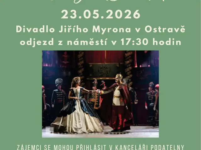 Divadelní představení pro občany obce Doubrava - Divadlo Jiřího Myrona