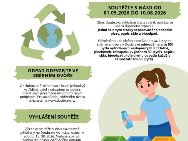 Soutěž v třídění odpadu