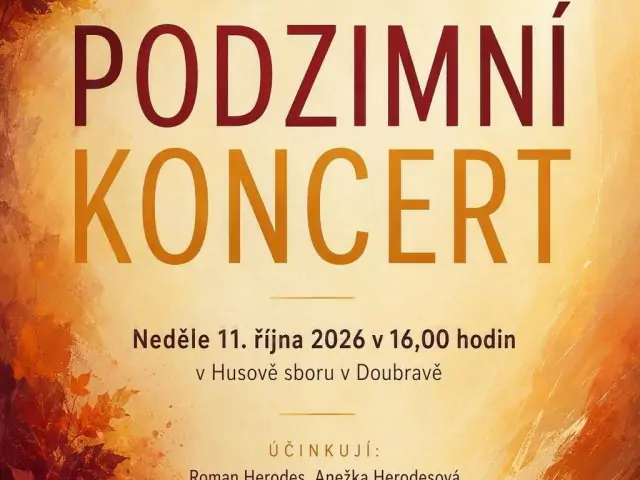 Podzimní koncert v Husově sboru